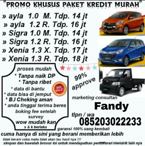 Fandy Daihatsu Surabaya: Promo dan Harga Mobil Daihatsu 2019